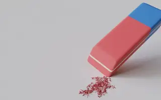 Cancel and repeat your actions