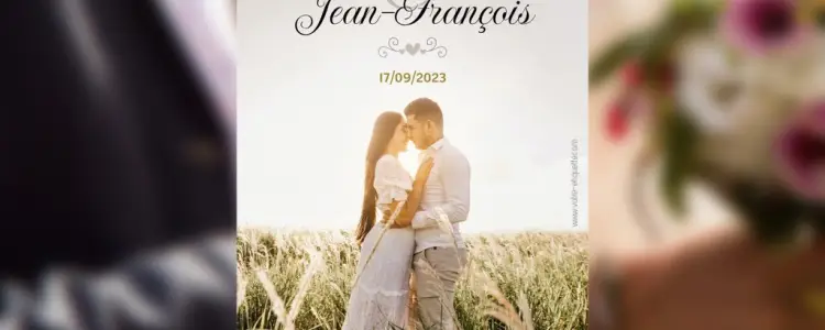 New personalized label model for Wedding!