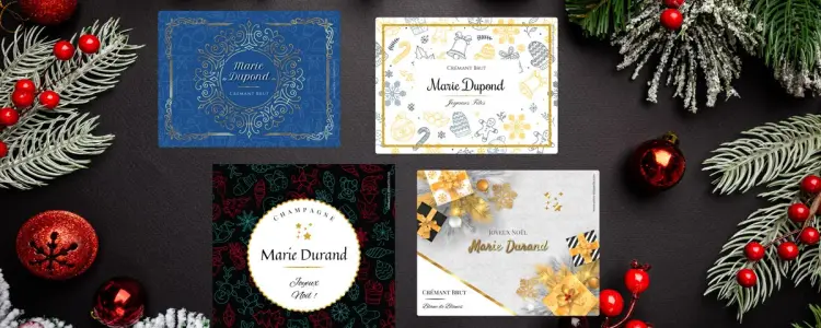 Personalize the Holidays with Votre-etiquette.com