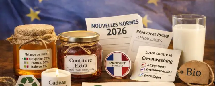 Nouvelles règlementations 2026 pour vos étiquettes personnalisées