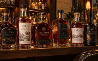Créer une étiquette personnalisée de rhum