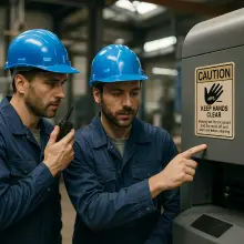 Etichette personalizzate per industria e manutenzione