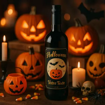 Étiquettes personnalisées pour Halloween