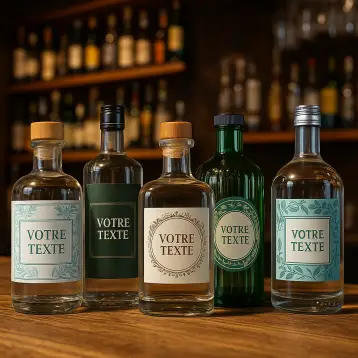 Étiquette pour Gin personnalisable