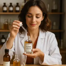 Étiquettes personnalisées pour parfumerie