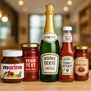 Étiquettes personnalisées pour Authentiques