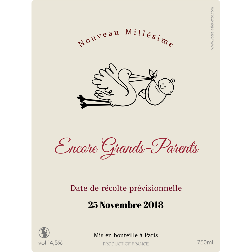 Etiquette Personnalisee Modele Grossesse Avec Cigogne Etiquette Personnalisee Modele Grossesse Avec Cigogne