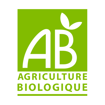 Étiquette autocollante personnalisée logo AB agriculture biologique