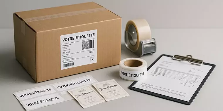 Delivery of your personalized labels