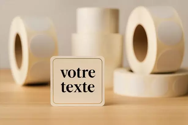 Commandez vos &eacute;tiquettes personnalis&eacute;es sans minimum de quantit&eacute;