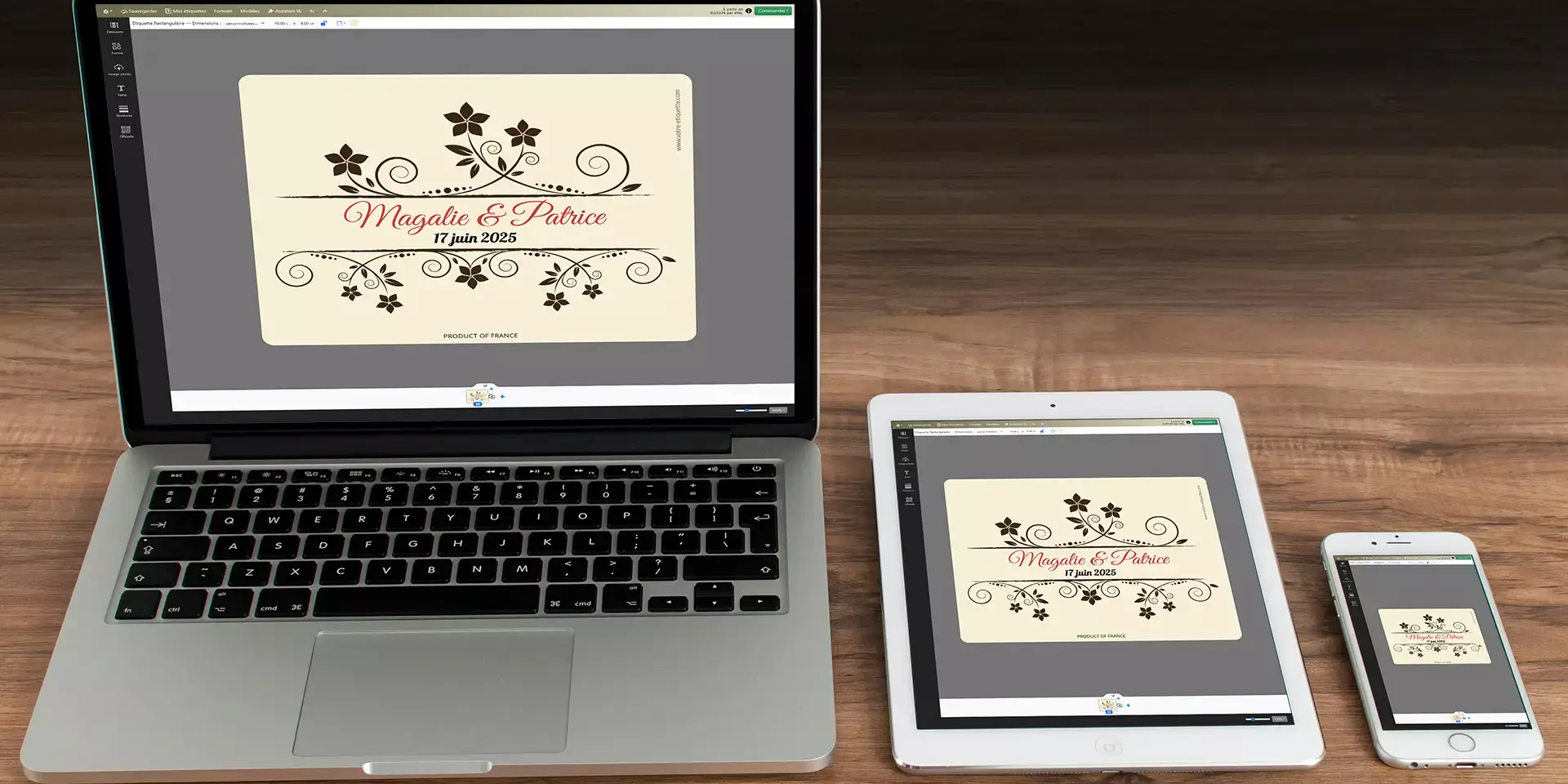 Custengine, un éditeur en ligne gratuit pour toutes vos étiquettes personnalisées