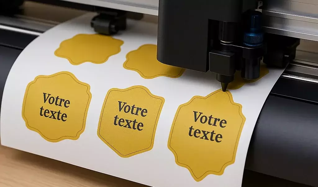 Découpe sur-mesure et forme personnalisées pour vos étiquettes