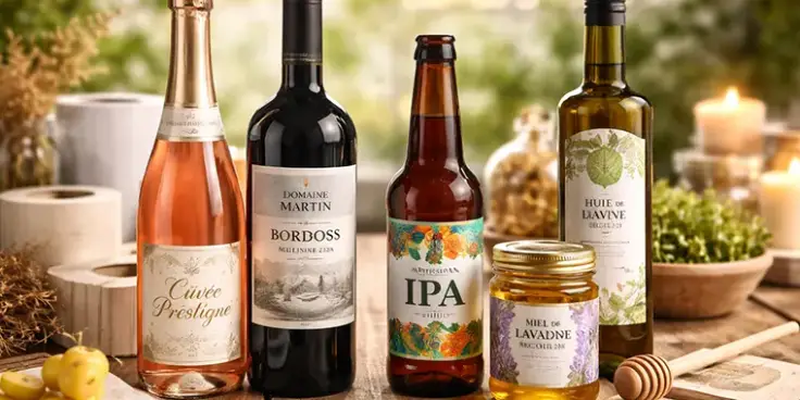 Custom labels for spirits