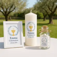 Custom labels for first communion