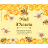 Personalized honey bee sticker label