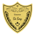 Personalized self-adhesive label Sir Serge Gold