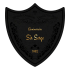 Sir Serge Black and Gold personalized sticker label