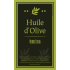 Personalized sticker label olive oil green