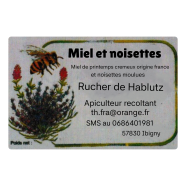 Étiquette créée de thierry f.