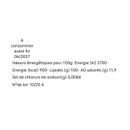 Étiquette créée de ERIC G.