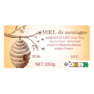 Étiquette créée de jean-yves g.