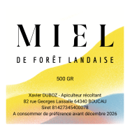 &Eacute;tiquette cr&eacute;&eacute;e de Xavier D.