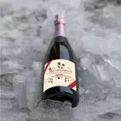 Étiquette autocollante personnalisée mariage floral