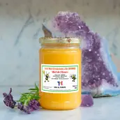 Étiquette personnalisée pour miel de fleurs artisanale et originale