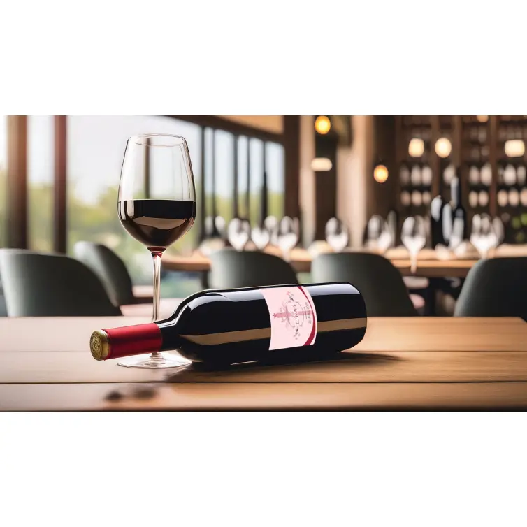 Étiquette personnalisée baptême rose, élégance douce pour souvenir unique