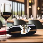 Étiquette personnalisée mariage cœur, design photo Love rayé