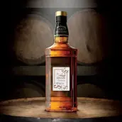 Personalized wine bottle label – Elegant musical design for Bordeaux wine