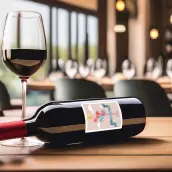 Étiquette personnalisée anniversaire enfant – Ballons en forme de cœur pour une fête inoubliable