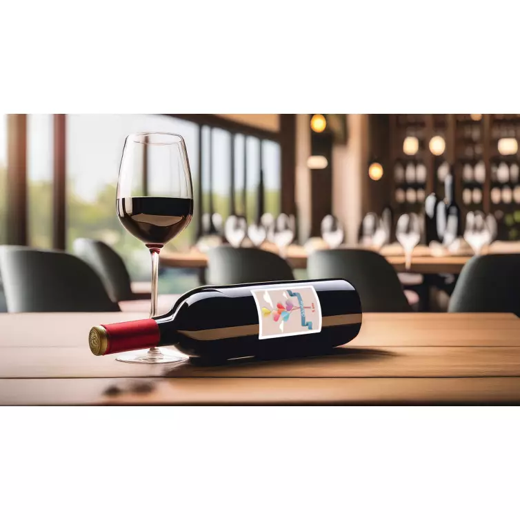 Étiquette personnalisée anniversaire enfant – Ballons en forme de cœur pour une fête inoubliable