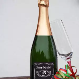 étiquette personnalisée humour homme – cadeau original pour anniversaire ou fête