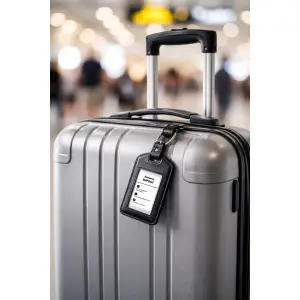 étiquette personnalisée pour bagage