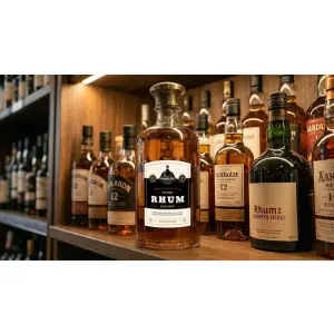 étiquette personnalisée pour rhum classique