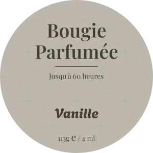 Modèle rond 35 x 35 mm sur papier mat