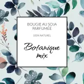 Étiquette personnalisée pour bougie artisanale