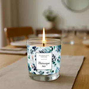 etichetta personalizzata per candela artigianale