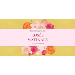 Modello floreale luminoso facile da personalizzare