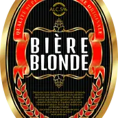 Étiquette personnalisée bière au format ovale premium