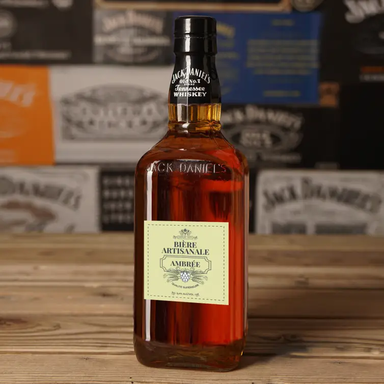 Étiquette personnalisée bière artisanale