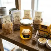 Étiquette personnalisée pour pot de miel haut de gamme