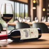 Étiquette vin personnalisée prestige Bordeaux