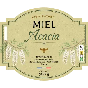 Creazione su misura stampata su carta ecologica vegetale