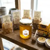 Custom label lavender honey