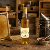 Étiquette miel personnalisée apiculture