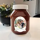 Étiquette personnalisée champagne mariage originale