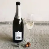Étiquette personnalisée mariage minimaliste