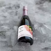 Étiquette de mariage personnalisée avec roses – Pour une célébration romantique et unique